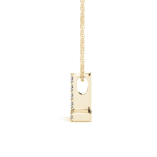 Initial L Pendant