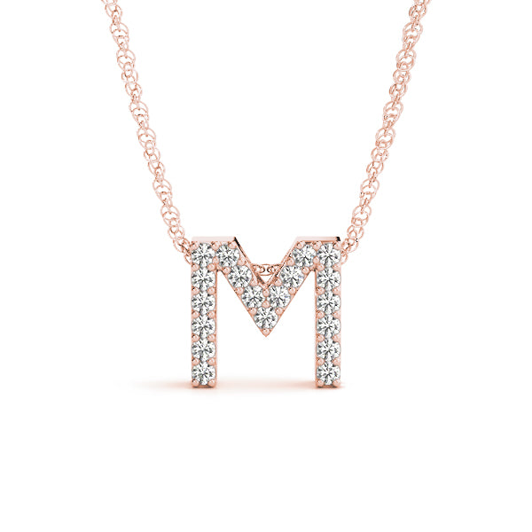 Initial M Pendant