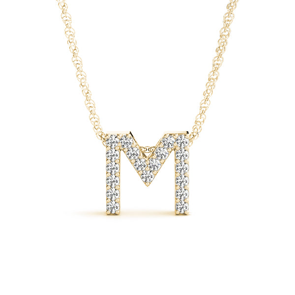Initial M Pendant
