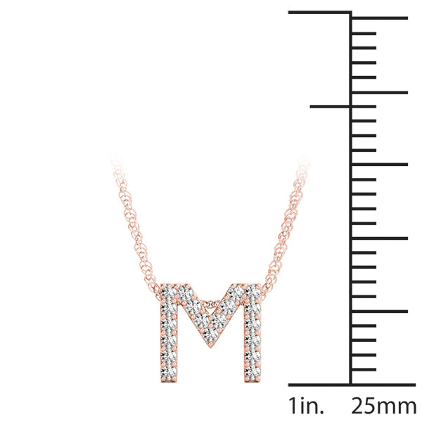 Initial M Pendant