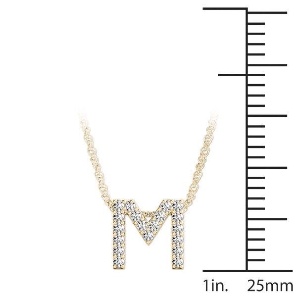 Initial M Pendant
