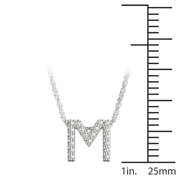 Initial M Pendant