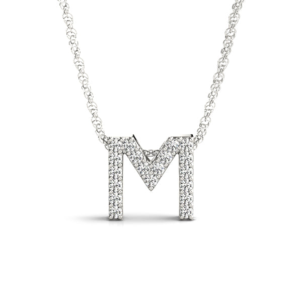 Initial M Pendant