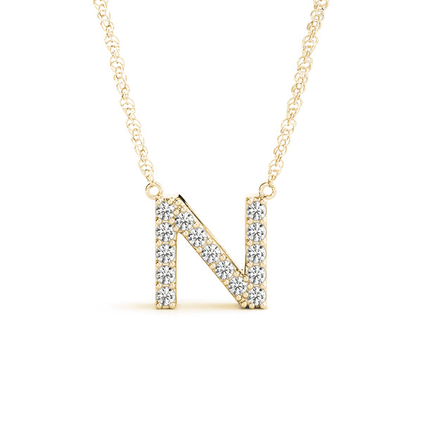 Initial N Pendant
