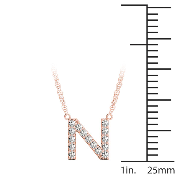 Initial N Pendant