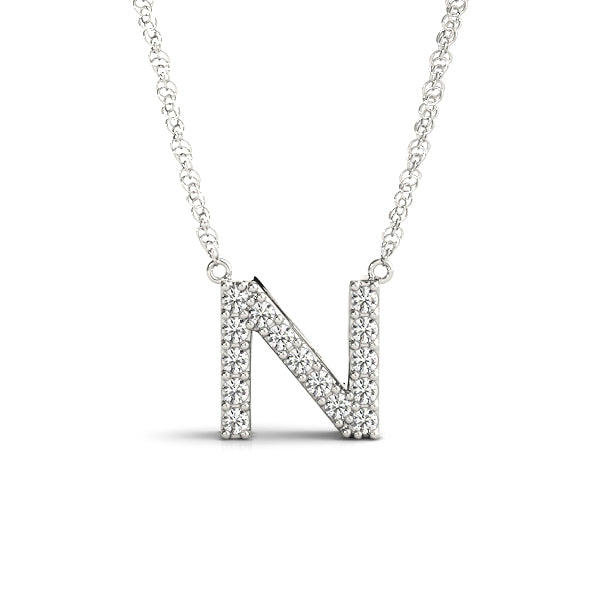 Initial N Pendant