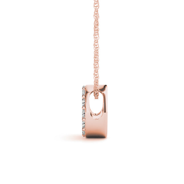 Initial O Pendant