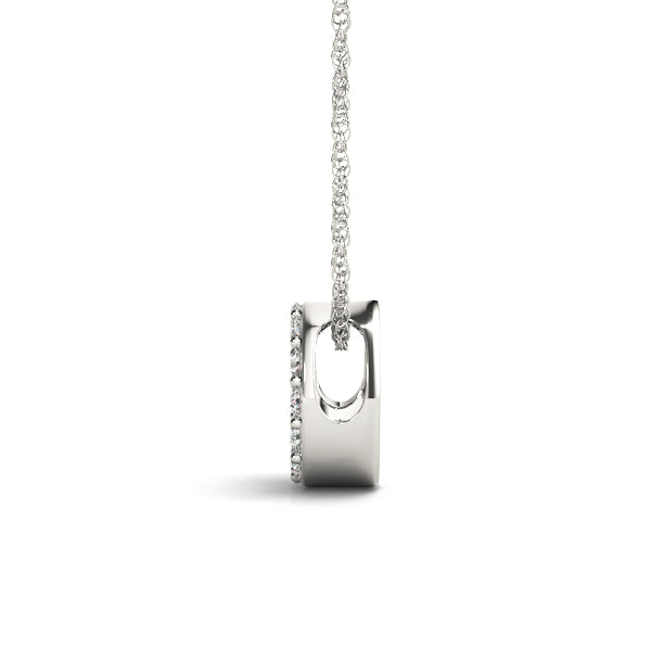 Initial O Pendant