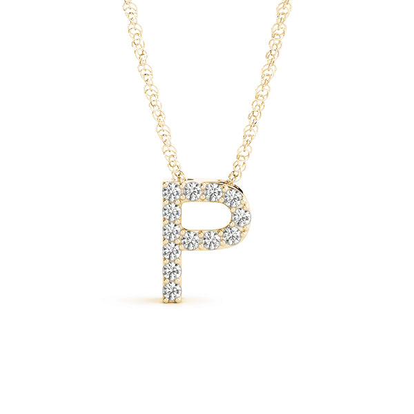 Initial P Pendant