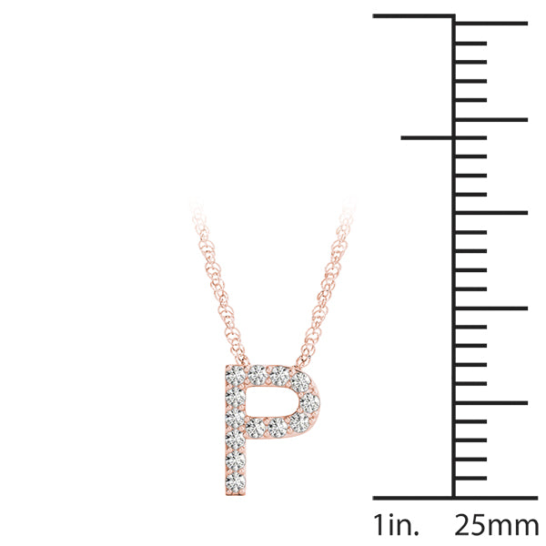 Initial P Pendant