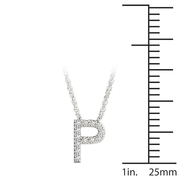 Initial P Pendant