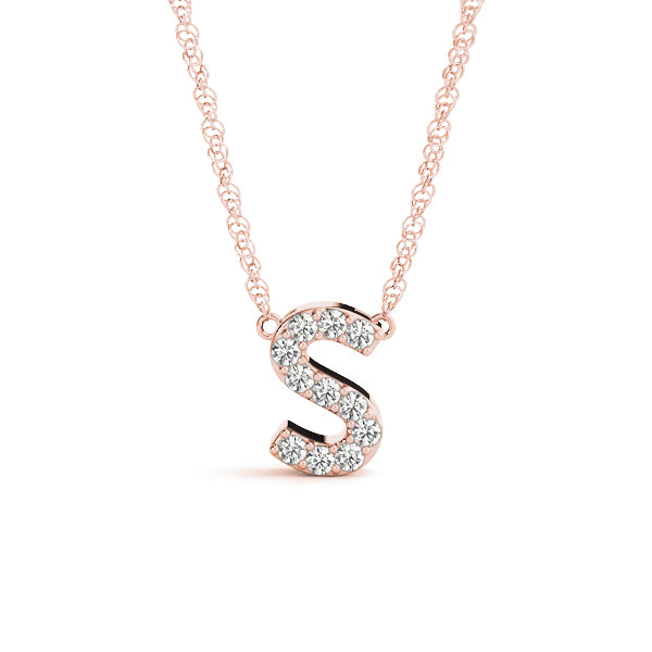 Initial S Pendant
