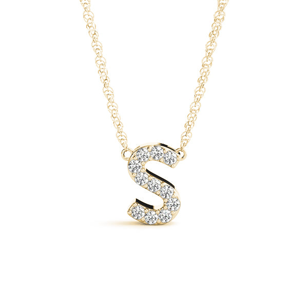 Initial S Pendant