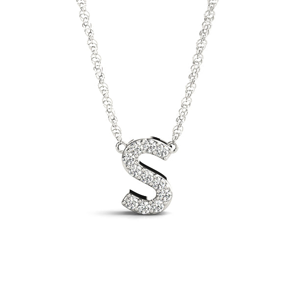 Initial S Pendant