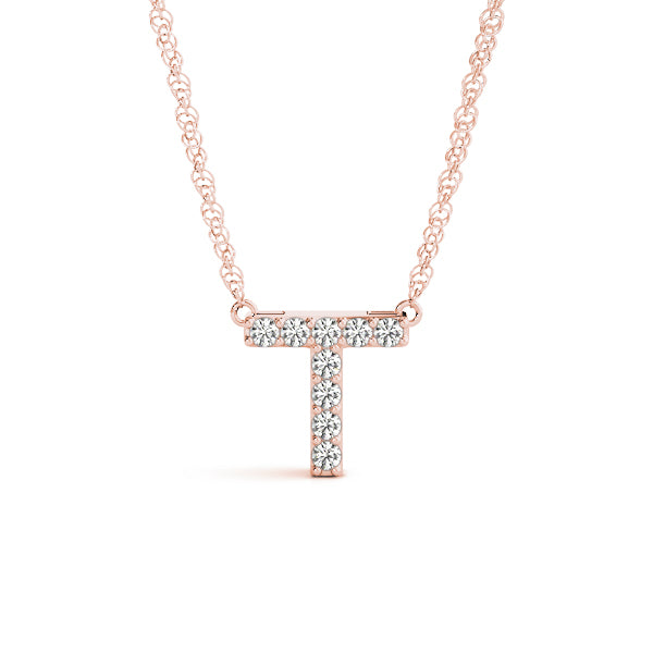 Initial T Pendant