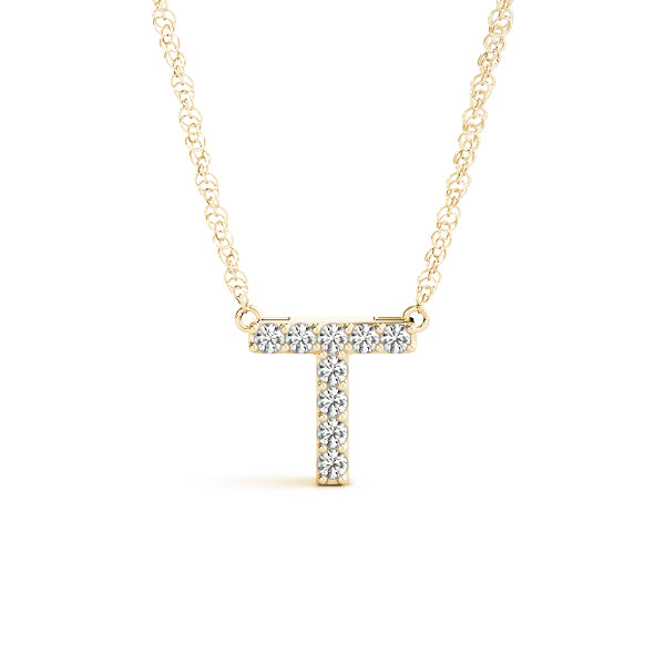 Initial T Pendant