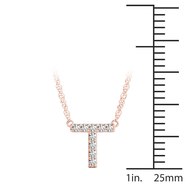 Initial T Pendant