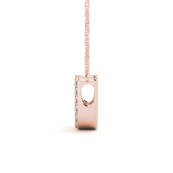 Initial U Pendant