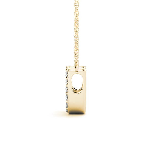 Initial U Pendant