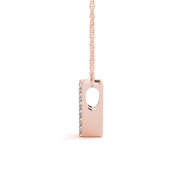 Initial V Pendant