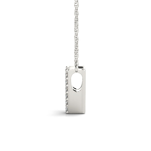 Initial V Pendant