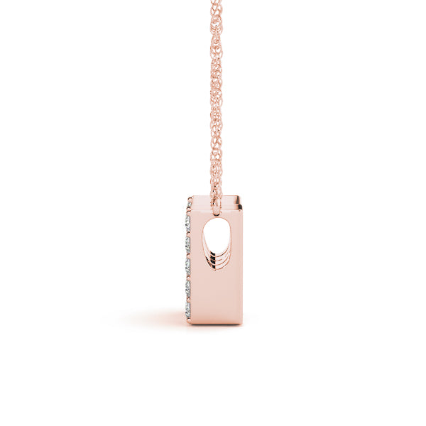 Initial W Pendant