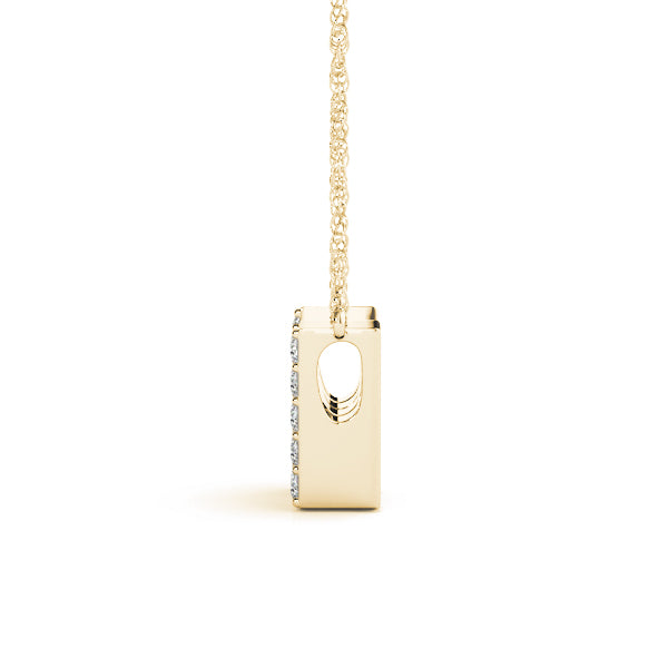 Initial W Pendant