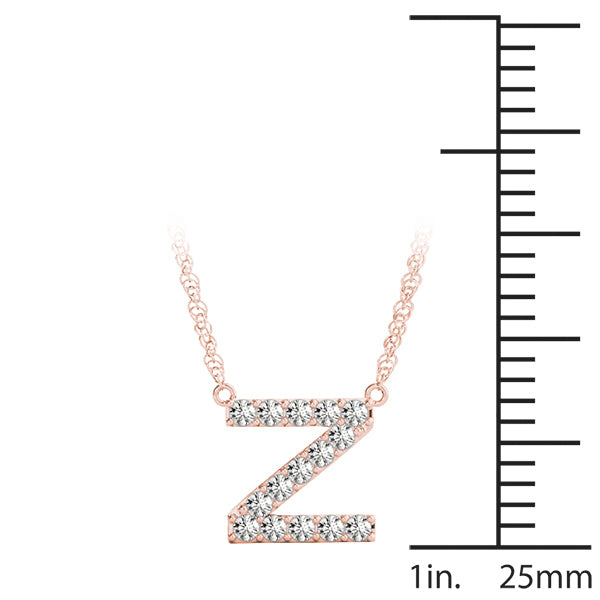 Initial Z Pendant