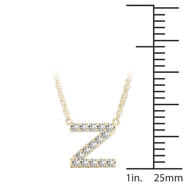 Initial Z Pendant