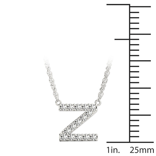 Initial Z Pendant