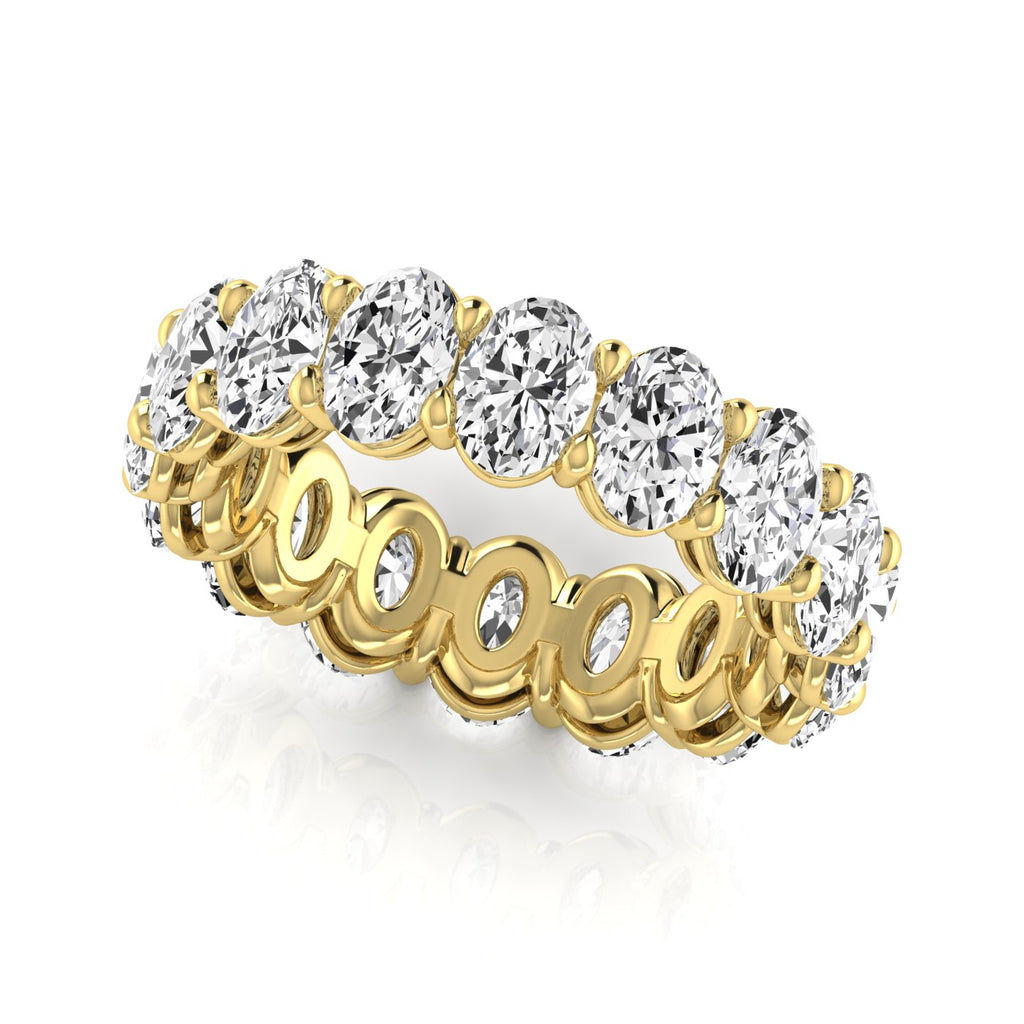 Diamonds Oval Eternity Band