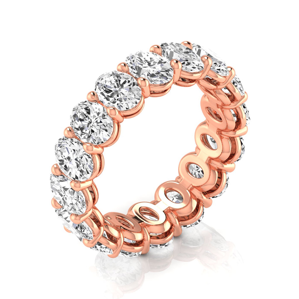 Diamonds Oval Eternity Band