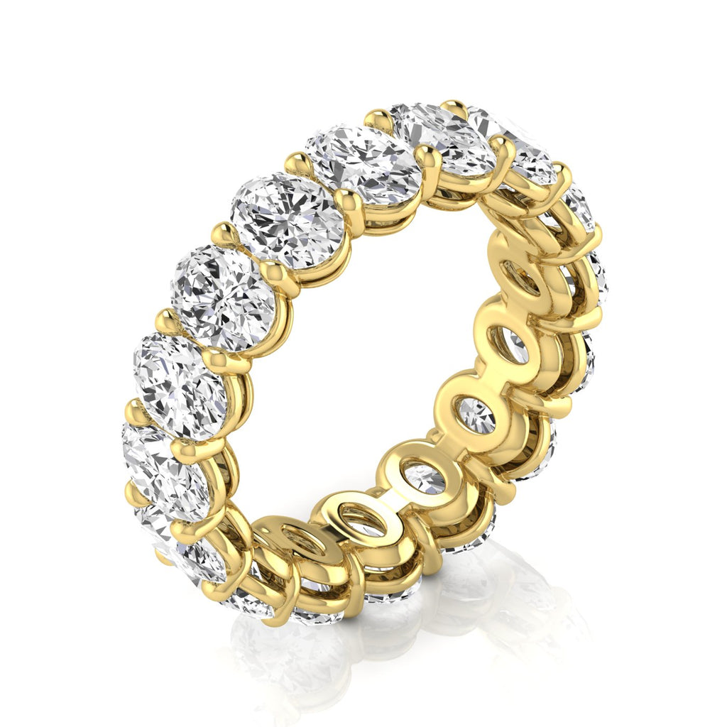Diamonds Oval Eternity Band