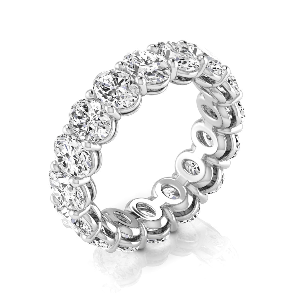 Diamonds Oval Eternity Band
