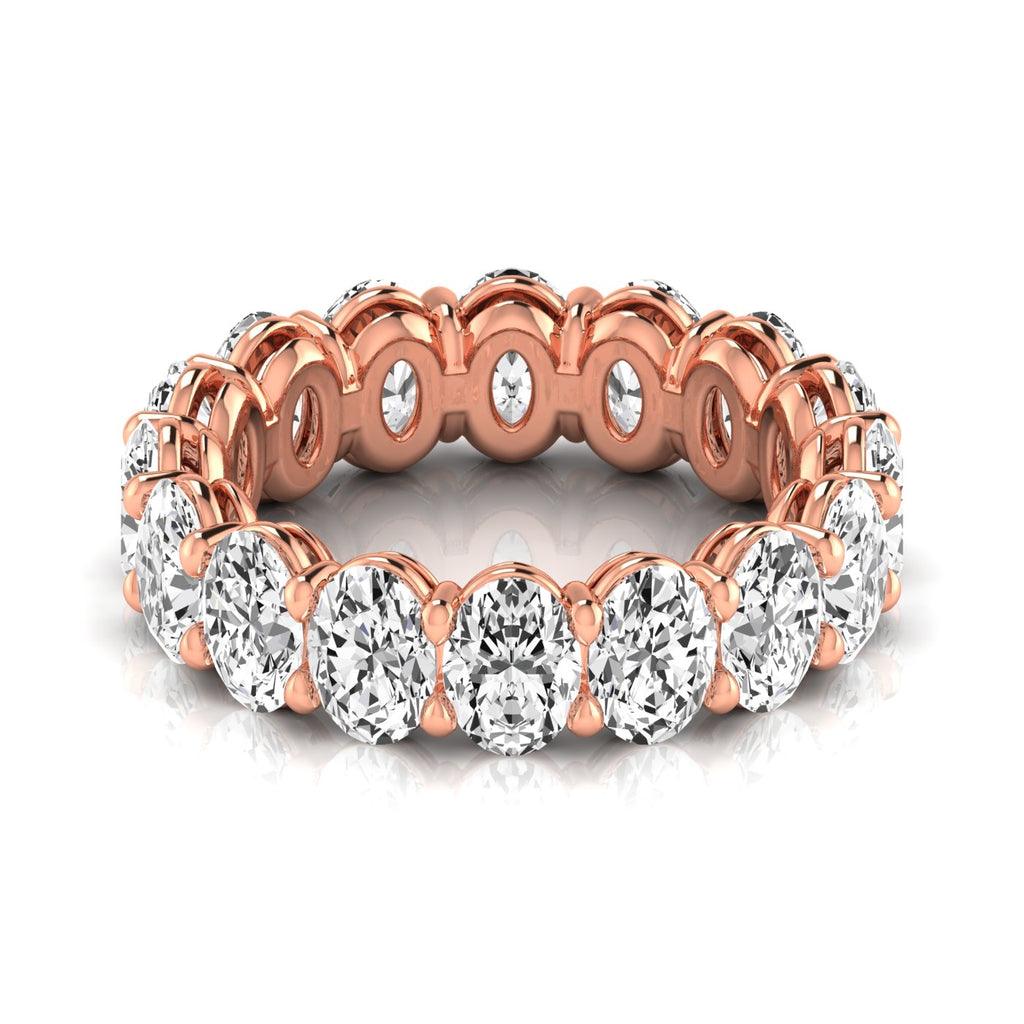 Diamonds Oval Eternity Band