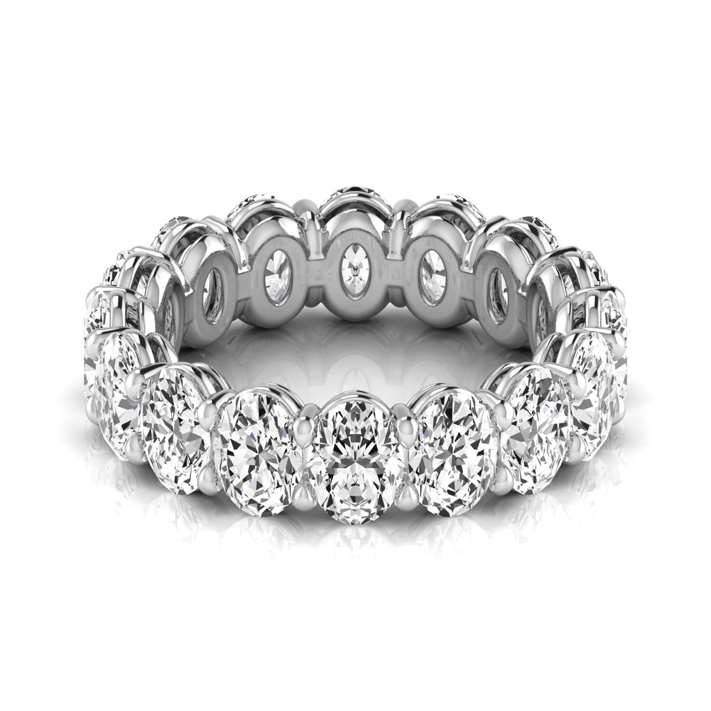 Diamonds Oval Eternity Band