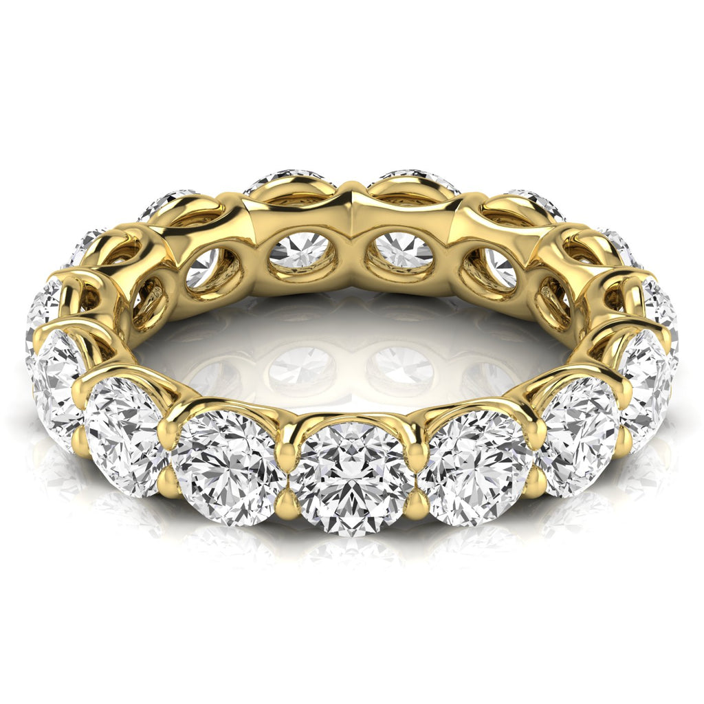 Round Diamond Eternity Band