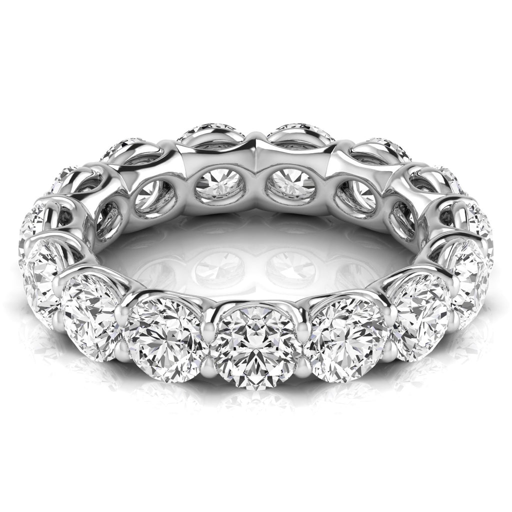 Round Diamond Eternity Band