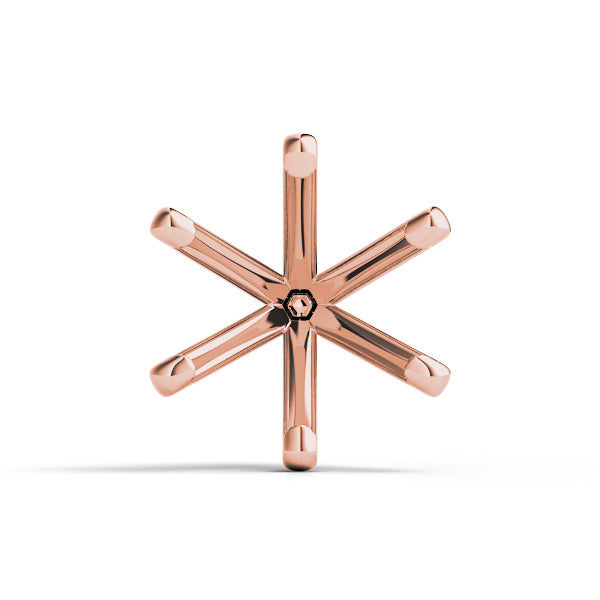 6-Prong Round Peg Head