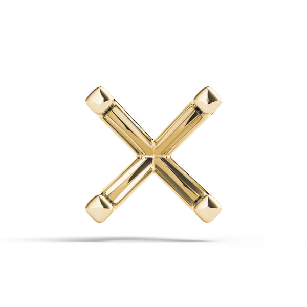 4-Prong Oval Peg Head