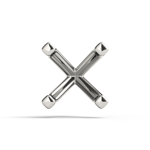 4-Prong Oval Peg Head