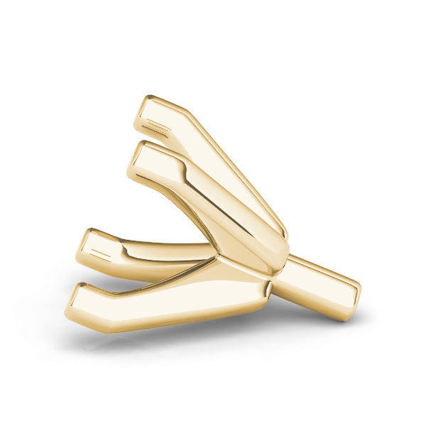 4-Prong Oval Peg Head