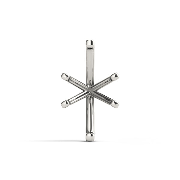 6-Prong Marquise Peg Head