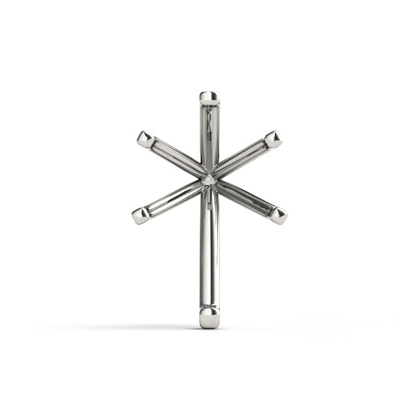 6-Prong Pear Peg Head