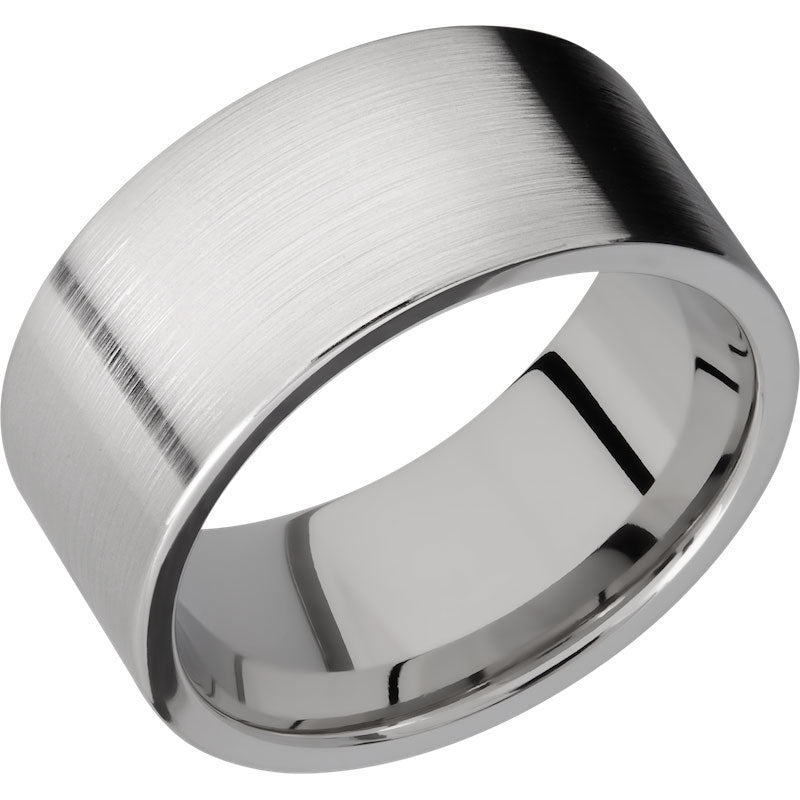 Lashbrook Titanium 10mm Men's Wedding Band