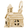 Rembrandt 14k Yellow Gold Church Charm