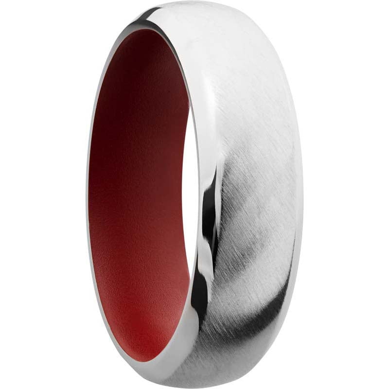 Lashbrook 14k White Gold 7mm Men's Wedding Band