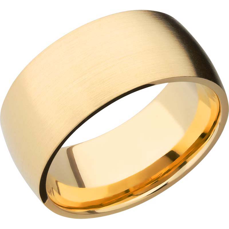 Lashbrook 14k Yellow Gold 10mm Men's Wedding Band