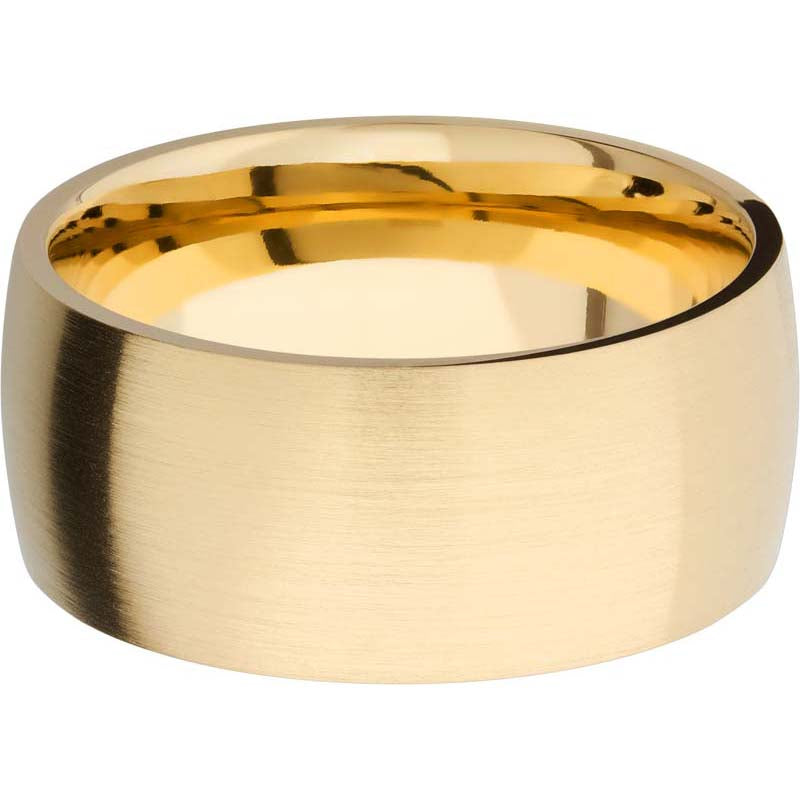 Lashbrook 14k Yellow Gold 10mm Men's Wedding Band