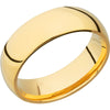 Lashbrook Yellow 14k Gold 7mm Men's Wedding Band